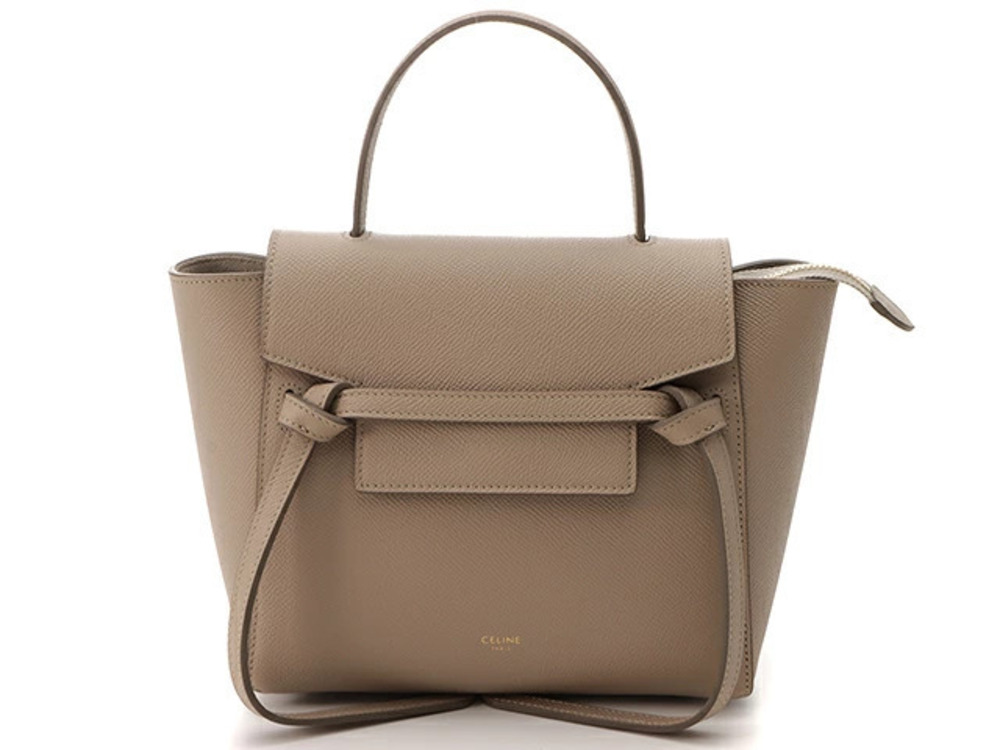 Celine Belt Bag Taupe Gray